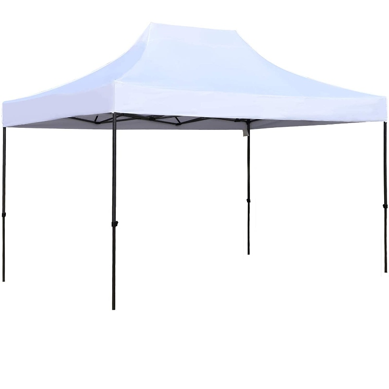 10'x15 'πτυσσόμενη σκηνή με θήκη με τσάντα μεταφοράς, Στιγμιαίο καταφύγιο με κουκούλα για επαγγελματικό πάρτι με ρυθμιζόμενο ύψος