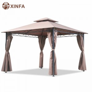 10 \\\\ \'x 13 \\\\\' Gazebo Block Sun Shade Canopy, αδιάβροχη σκηνή με κουρτίνες φορητές αναδιπλωμένες τέντες κόμματος