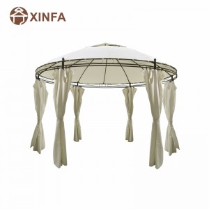 Γάμος Marquee Arch Top Jardin Pergolas Gazebo Outdoor Aluminium Gazebo Canopy Show Tents